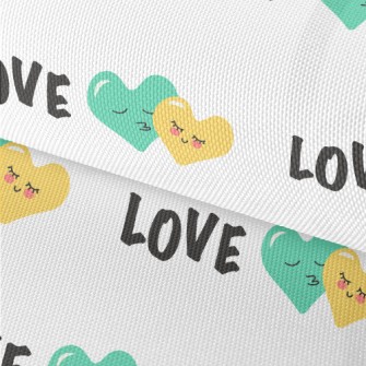 Kiss And Love Waterproof Oxford