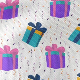 Contrast Color Gift Box Waterproof Canvas