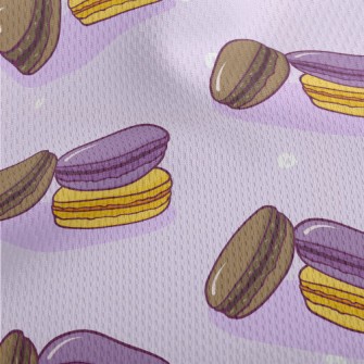 Three Flavors Of Macarons Athletic Mesh Flat Back