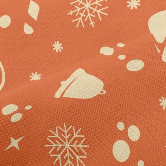 Christmas Bell Hat Snowflake Performance Linen