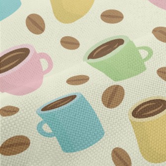 Macaron Color Coffee Performance Linen