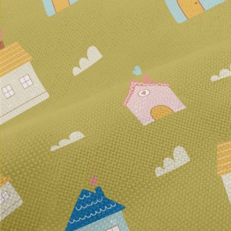 Fantasy Fairy Tale House Performance Linen