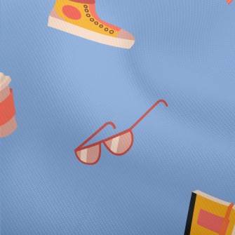 Laptop Glasses Canvas Shoes Dobby