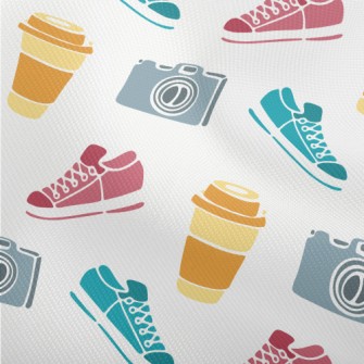 Sneakers Camera Coffee Dobby