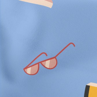 Laptop Glasses Canvas Shoes Stretch Ponte