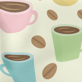 Macaron Color Coffee Stretch Ponte