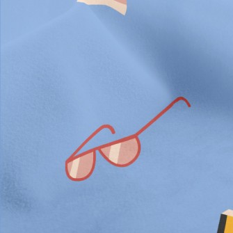 Laptop Glasses Canvas Shoes Micro Fleece