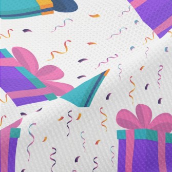 Contrast Color Gift Box Piqué