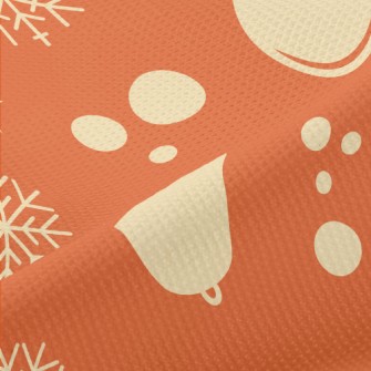 Christmas Bell Hat Snowflake Piqué