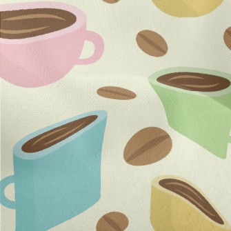 Macaron Color Coffee Lightweight Performance Linen