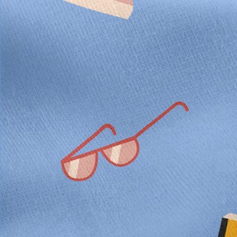 Laptop Glasses Canvas Shoes Jersey Backed Fleece