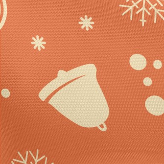 Christmas Bell Hat Snowflake Pongee