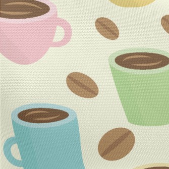 Macaron Color Coffee Pongee