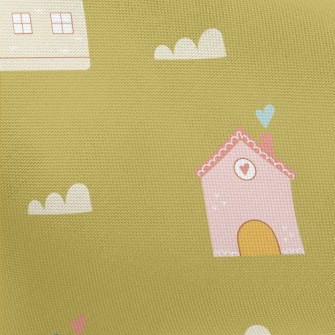 Fantasy Fairy Tale House Pongee