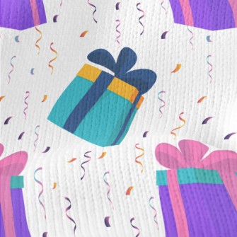 Contrast Color Gift Box Stretch Jersey