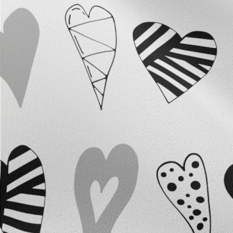 Geometric Heart Chiffon