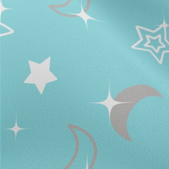 Shining Stars And Moon Chiffon