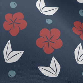 Japanese Classical Flowers Chiffon
