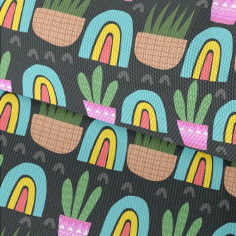 Healing Potted Rainbow Waterproof Oxford