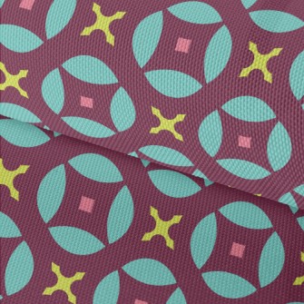 Circle Rhombus Collection Waterproof Oxford