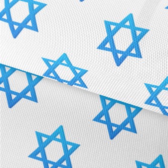 Gradient Hexagonal Star Waterproof Oxford