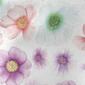 Beautiful Dazzling Flowers Waterproof Canvas