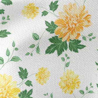 Fresh And Bright Flowers Waterproof Canvas