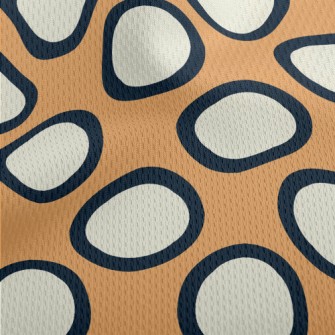 Neat Big Dots Athletic Mesh Flat Back