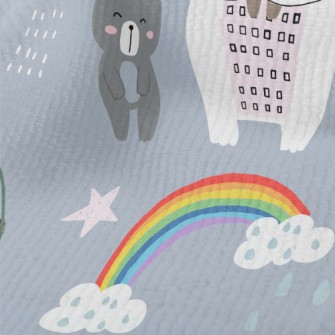 Cute Bear Family Terry