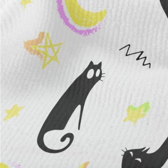 Lazy Black Cat Terry