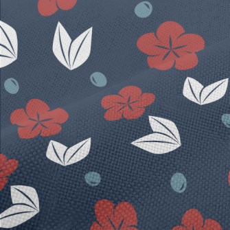 Japanese Classical Flowers Performance Linen