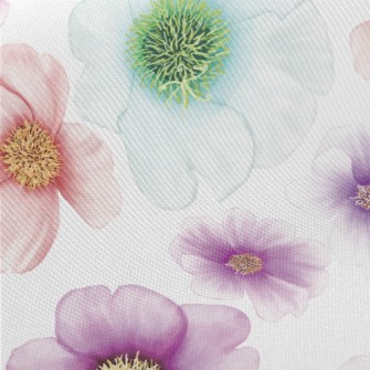 Beautiful Dazzling Flowers Twill