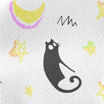 Lazy Black Cat Standard Corduroy