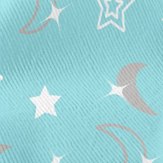 Shining Stars And Moon Standard Corduroy
