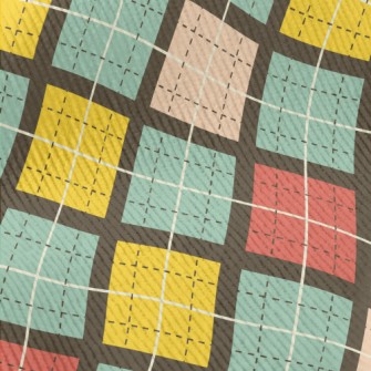 Colorful Diamond Standard Corduroy