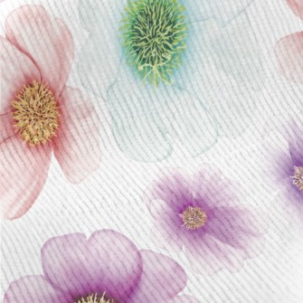 Beautiful Dazzling Flowers Standard Corduroy