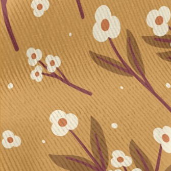 Pretty Little Flowers Standard Corduroy