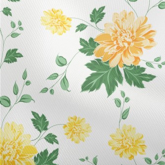 Fresh And Bright Flowers Dobby