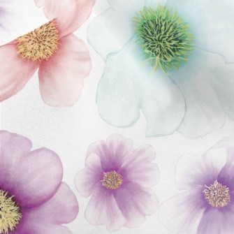 Beautiful Dazzling Flowers Micro Fleece