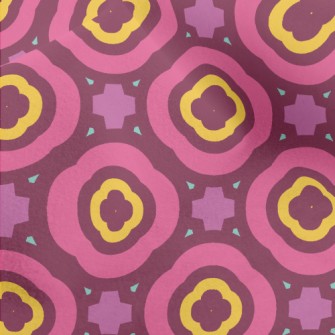 Fantastic Geometric Shapes Micro Fleece