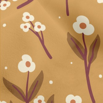 Pretty Little Flowers Micro Fleece