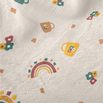 Small Rainbow Cup Minky