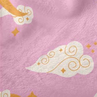 Bay Moon And Clouds Minky