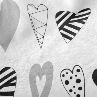 Geometric Heart Minky