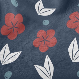 Japanese Classical Flowers Minky