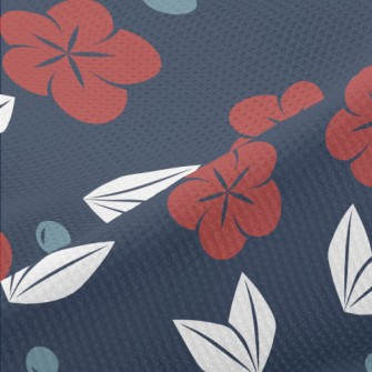 Japanese Classical Flowers Piqué