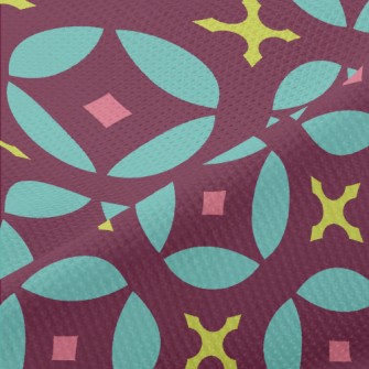 Circle Rhombus Collection Piqué
