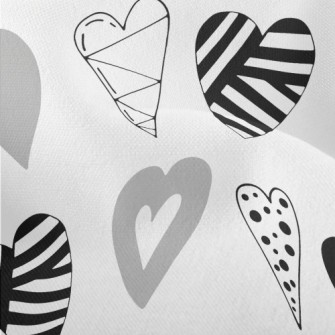 Geometric Heart Lightweight Performance Linen