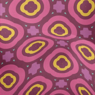 Fantastic Geometric Shapes Lightweight Performance Linen