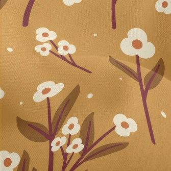 Pretty Little Flowers Lightweight Performance Linen